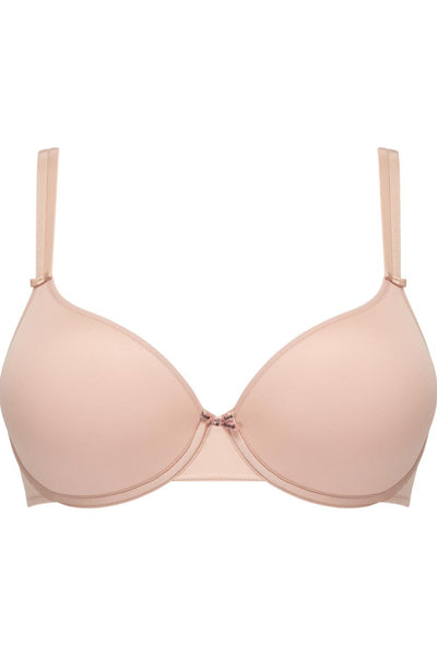 Chantelle Basic Invisible Smooth Support T-Shirt Bra, Soft Pink (1241)