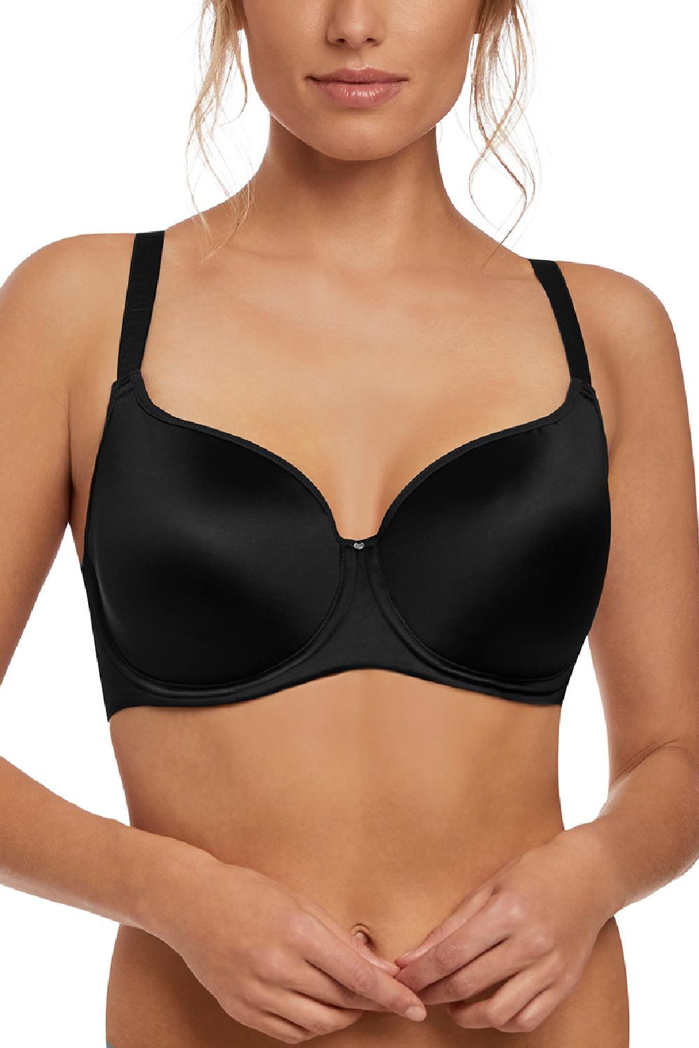 Fantasie Aura Smoothing Moulded T-Shirt Bra - Navy  Bras Galore – Bras  Galore - Lingerie and Swimwear Specialist