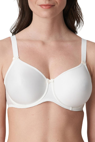 Prima Donna Satin Non Padded Seamless Full Cup Bra, Natural (0161330)