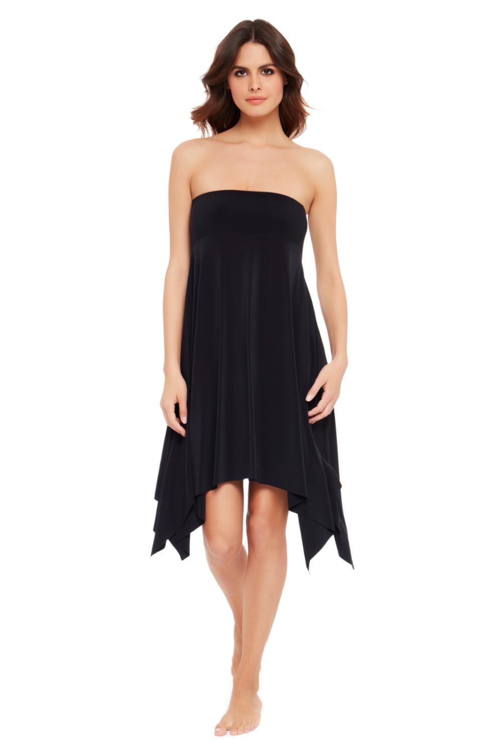 Jersey Handkerchief Convertible Skirt Dress Cover Up