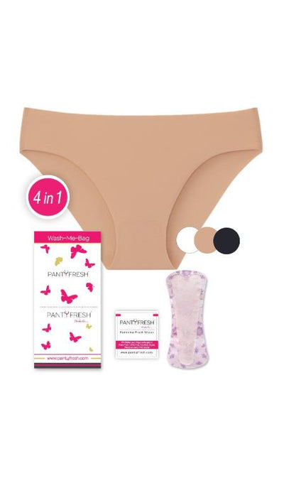 Panty Fresh 4-in-1 On the Go No Show 8559