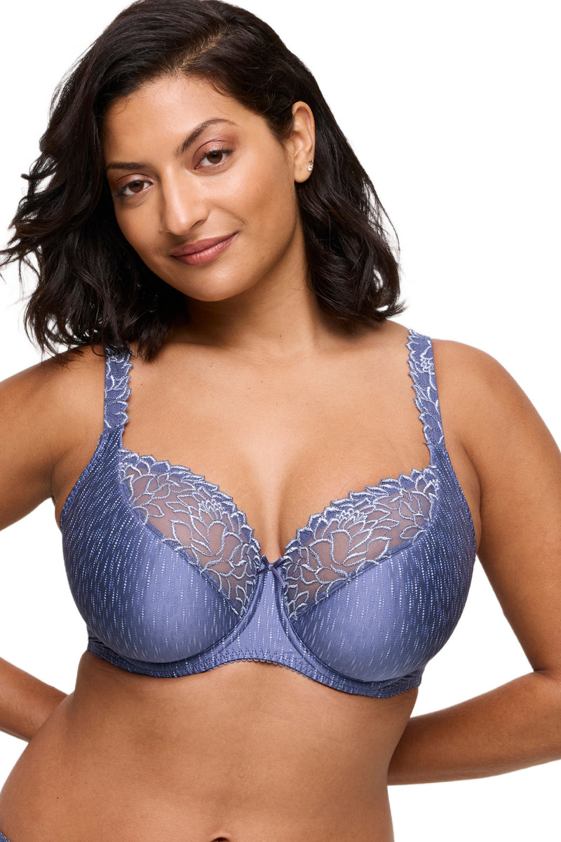 PrimaDonna Monterrey Half Padded Balcony Tulip Seam Bra, Nightshadow Blue (0163484)