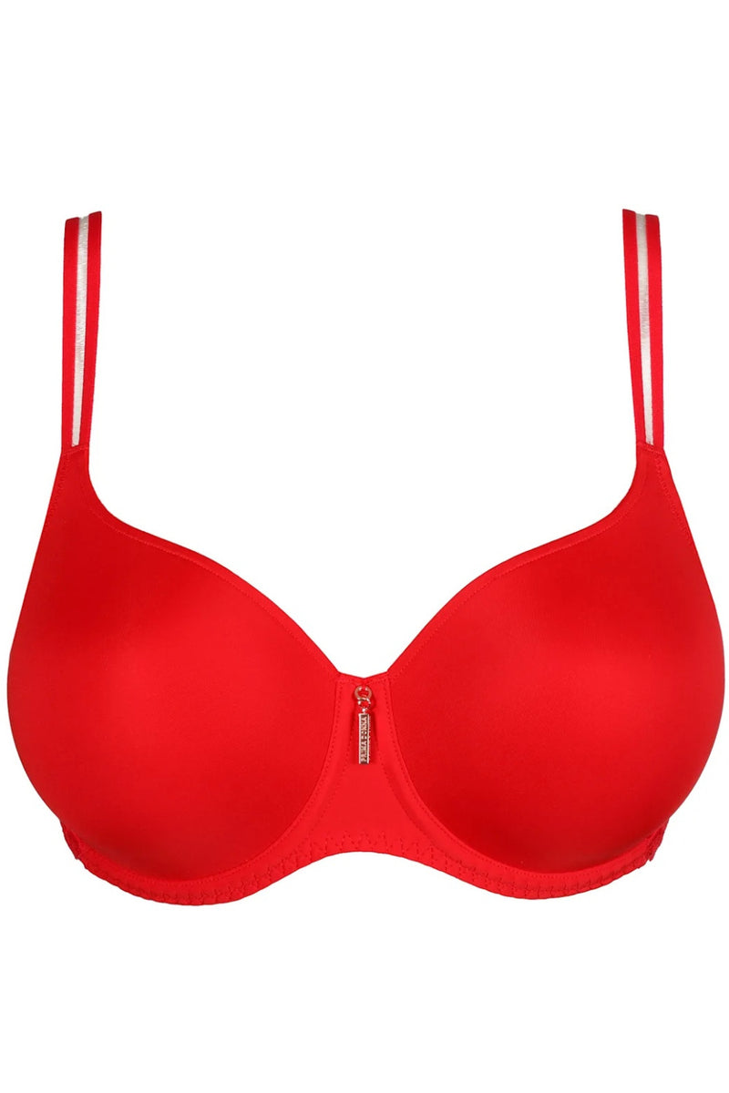 PrimaDonna Twist East End padded Heart Shaped Bra, Red (0241930)
