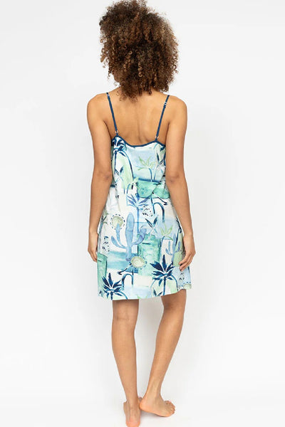 Cyberjammies Harriet Jersey Chemise, Watercolour Landscape Print (0722)