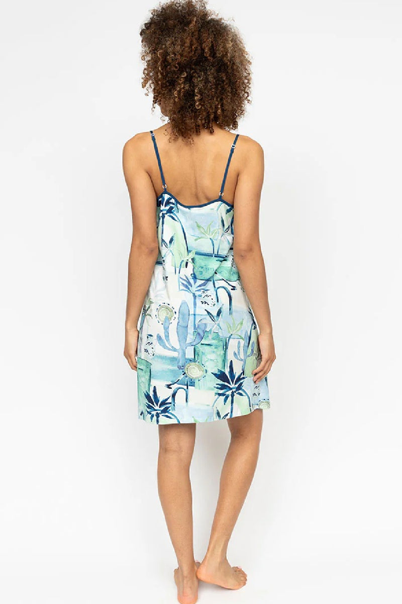 Cyberjammies Harriet Jersey Chemise, Watercolour Landscape Print (0722)