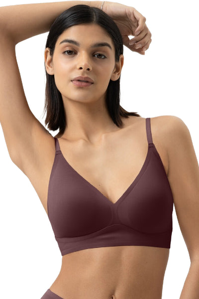 Mey Invisibles Simply Better Bralette, Hot Maroon (1150030)