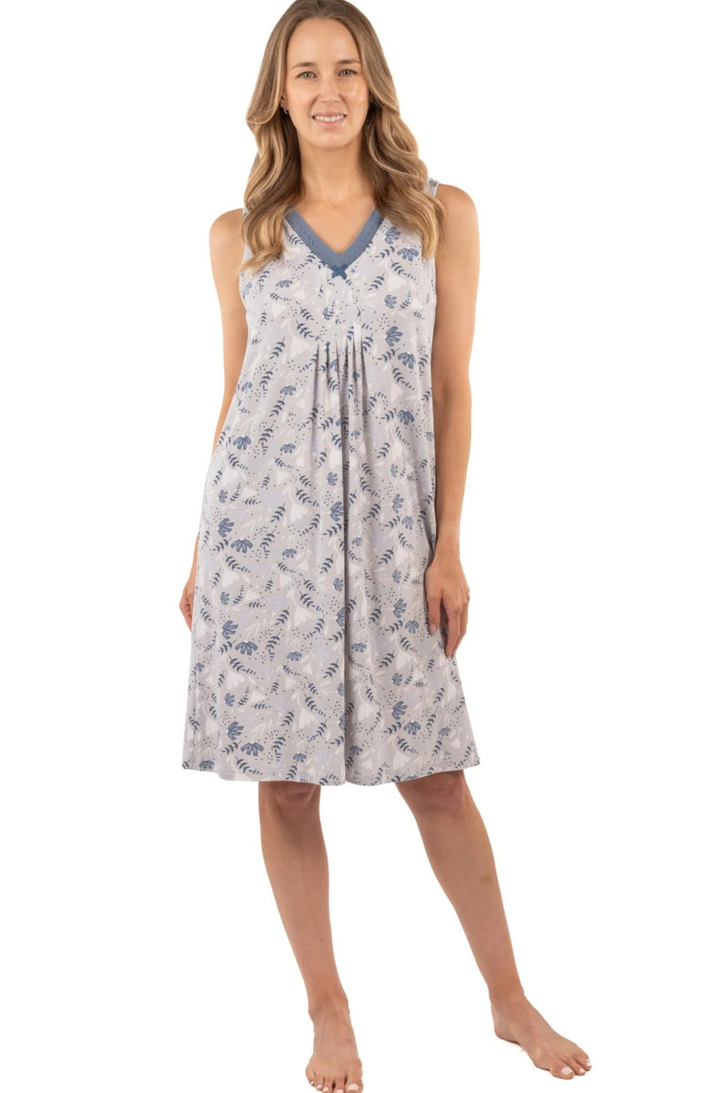 Patricia Floral Gown 36", Floral Print (116-2)