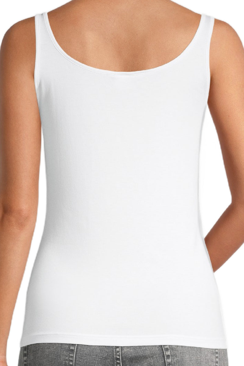 Oscalito Micromodal Tank Top, White (1208)
