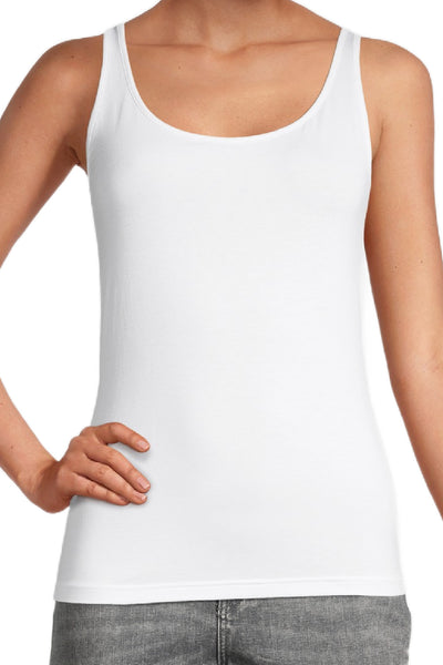 Oscalito Micromodal Tank Top, White (1208)