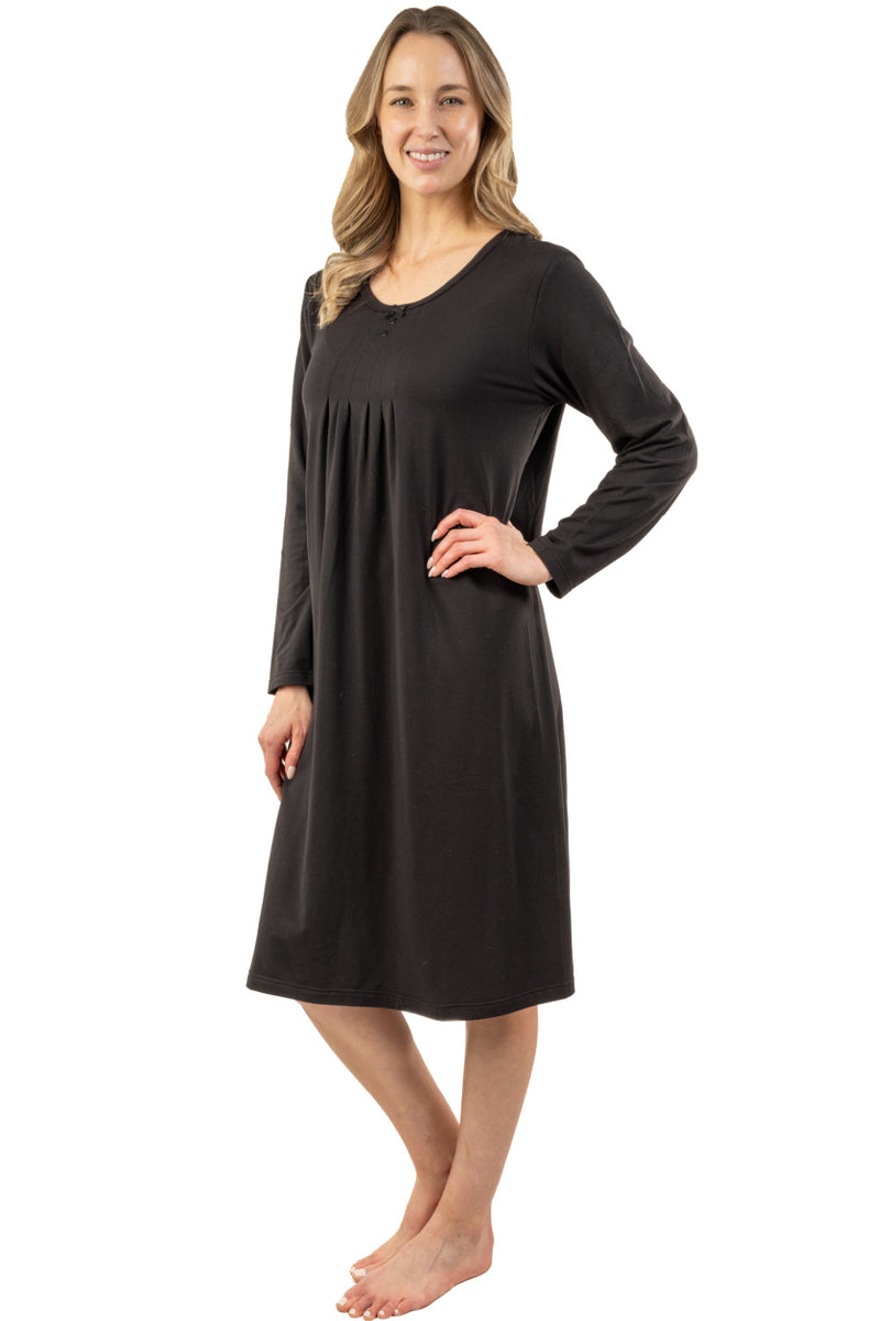 Patricia Black Roses Gown 40", Black (123-25)