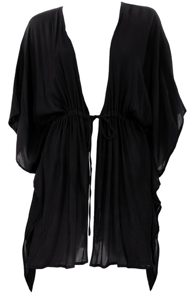 Sunmarin Pareo Cover-Up, Black (13807)