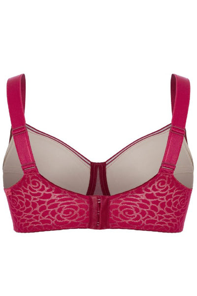 Ulla Romy Seamless Full Cup Bra, Cranberry (1920)