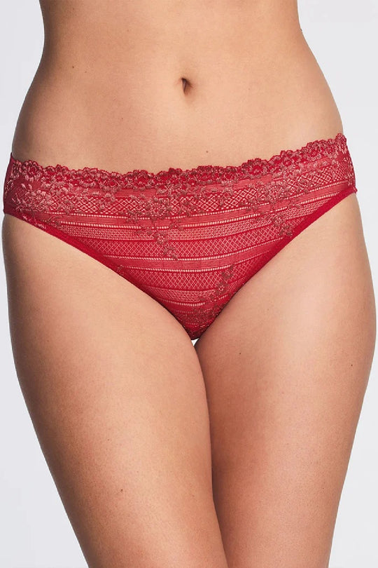 Wacoal Embrace Lace Bikini Brief, Rose Gold (64391)