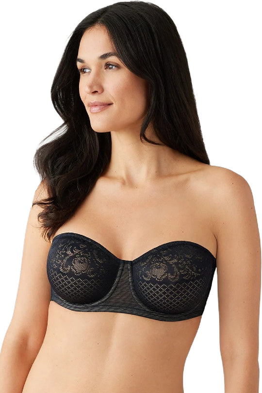Wacoal Visual Effects Strapless Bra, Black (854310)