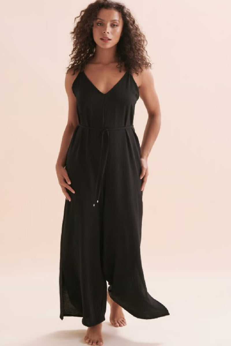 Cover Me Airflo Sleeveless Jumpsuit, Black (25052527)