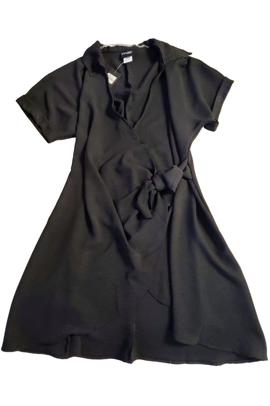 Cover Me Melrose Bay Side Tie Dress, Black (26052537)