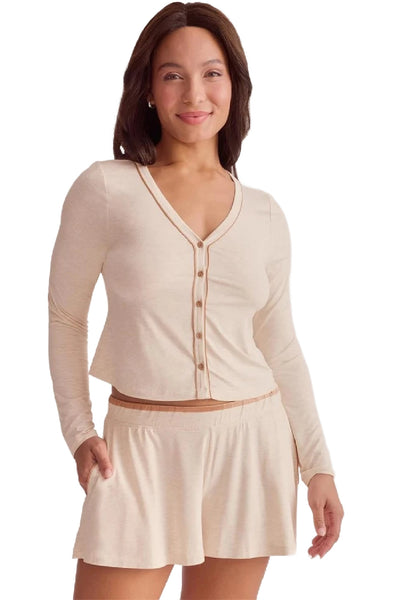 Fleur't Golden Hour Short Set, Honey Oat (6146)