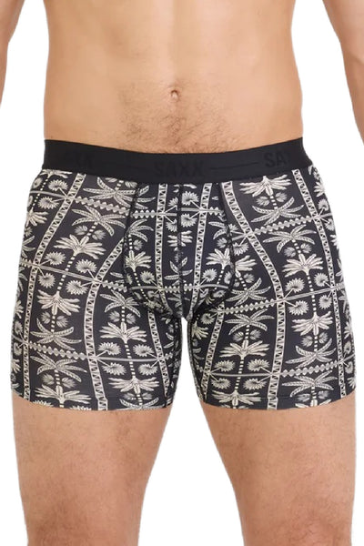 SAXX Smooth Luxe Micro Modal Boxer, 26S15BB-TRB (Tropic Royale-Black)