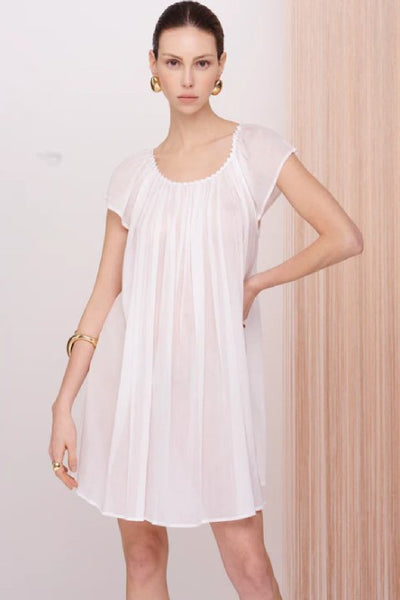 Eva B. Bitzer Mini Dress, White (27313667)