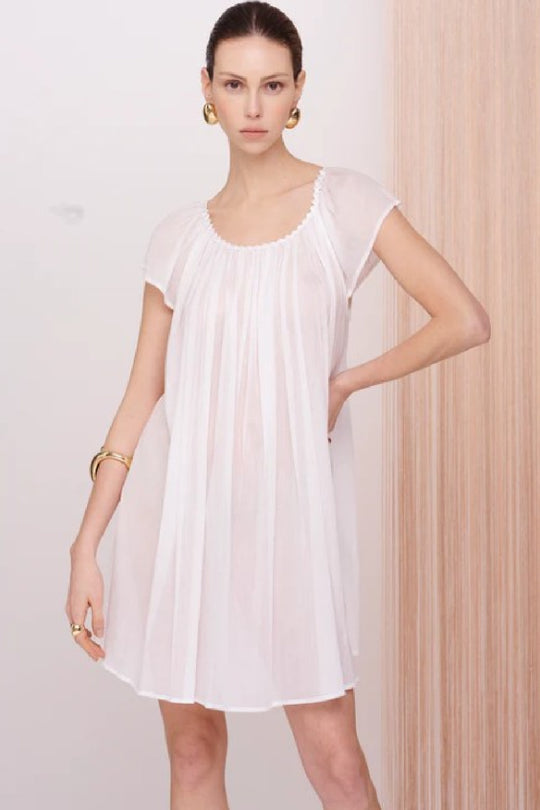 Eva B. Bitzer Mini Dress, White (27313667)
