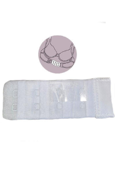 Fashion Essentials Bra Extender, 1.5", White  50501