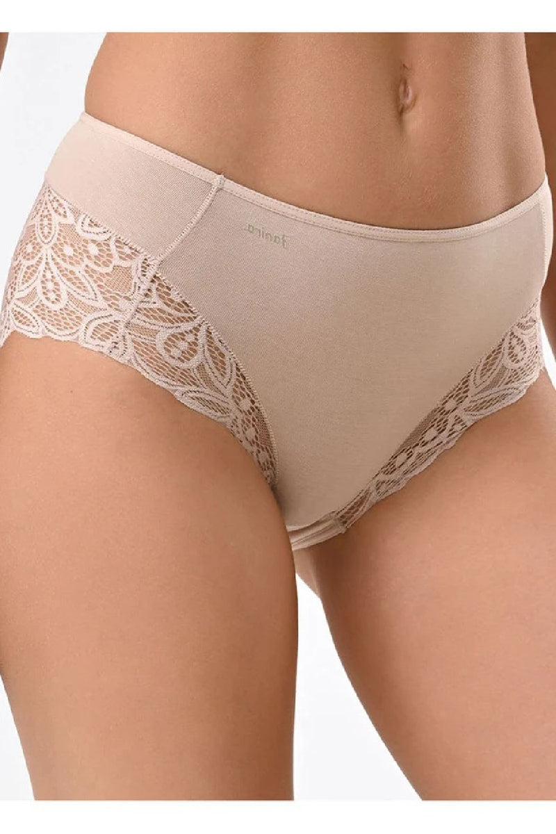 Janira Niki Cotton Bikini Brief, Dune (30558)
