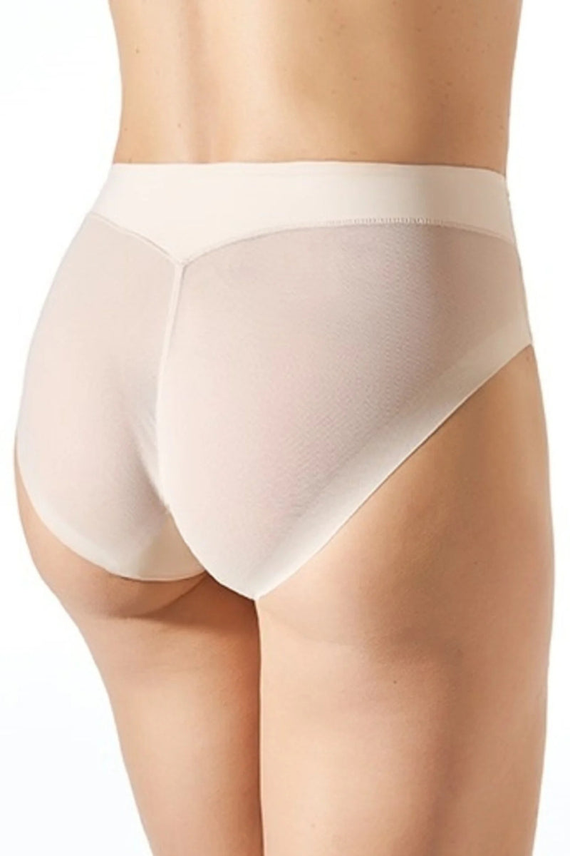 Janira Vientre Plano Secrets Mid-Level Shaping Panty, Ivory (30754)