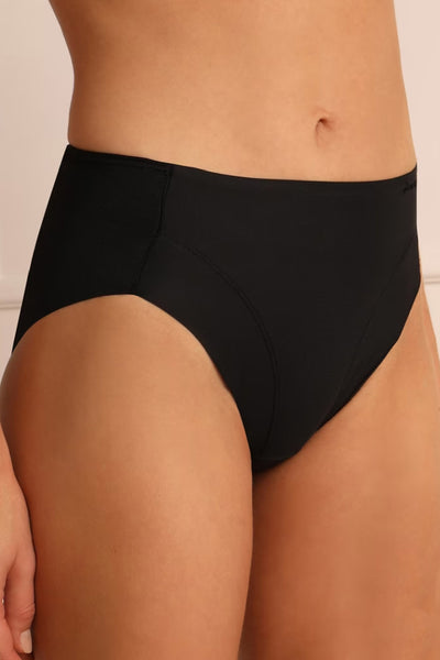 Janira Perfect Curves Plus Super High Brief, Black (30914)