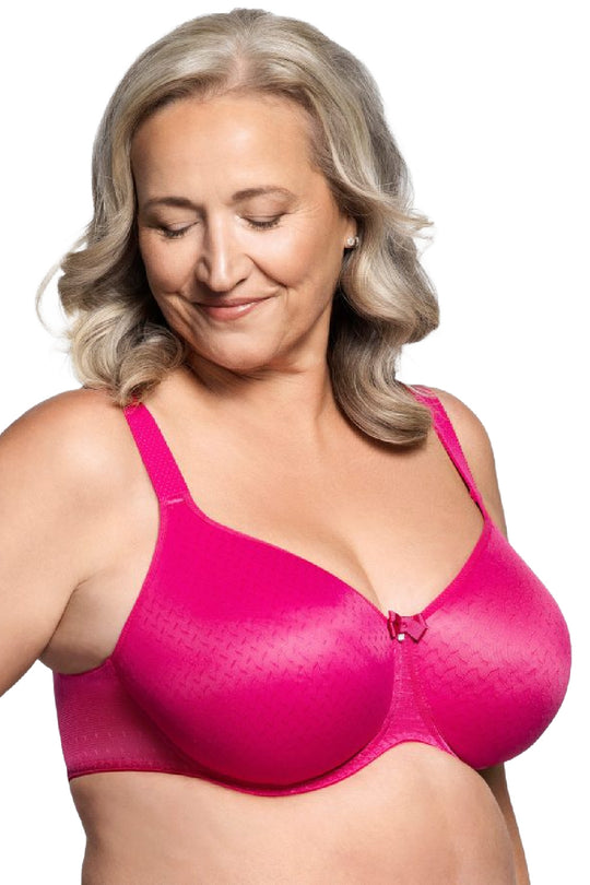 Ulla Meghan Full Cup Underwired Seamless Molded Bra, Pink (3120)