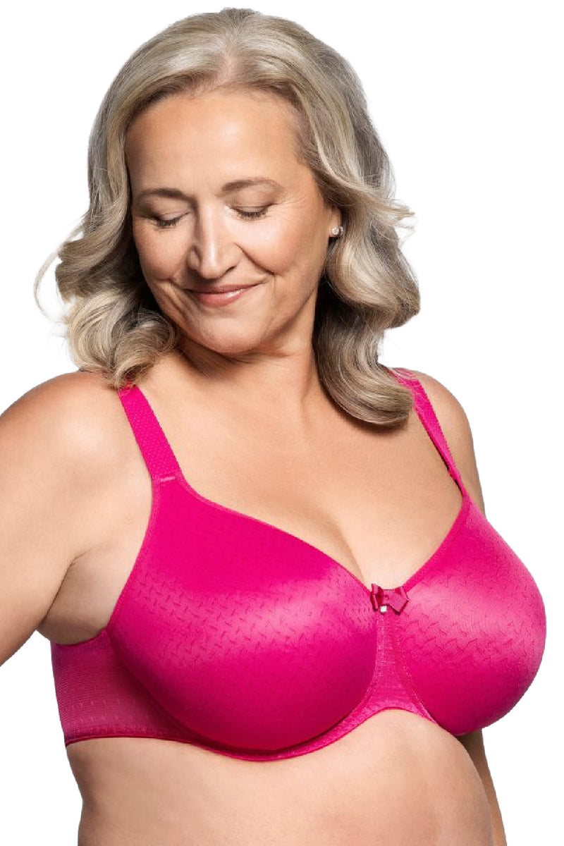 Ulla Meghan Full Cup Underwired Seamless Molded Bra, Pink (3120)
