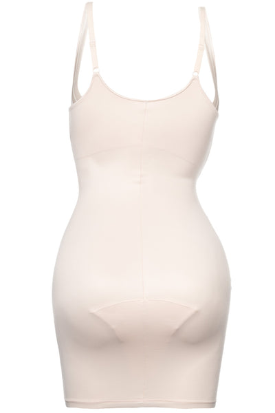 Janira Esbelta Combi Dress Control Slip With Straps, Dune (31401)