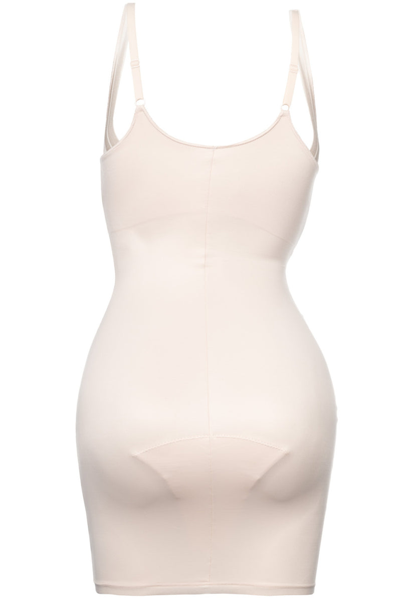 Janira Esbelta Combi Dress Control Slip With Straps, Dune (31401)