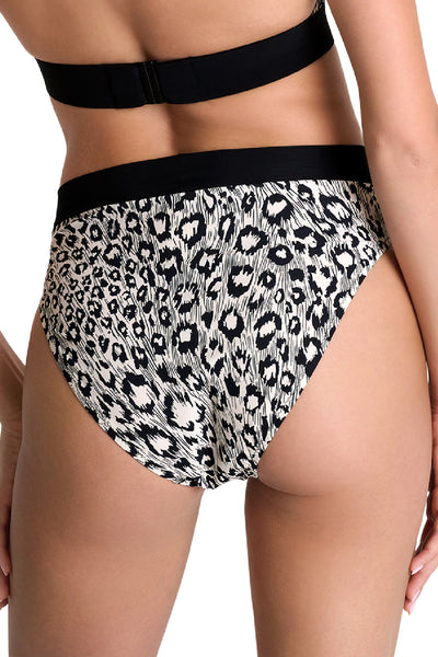 Shan Signature High-Waist Bikini Bottom, Leo (42660-37)