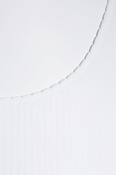 Oscalito Termotex® Tank Top with Satin Edging, White (440)