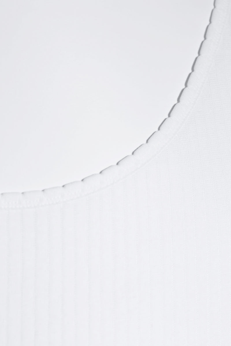 Oscalito Termotex® Tank Top with Satin Edging, White (440)