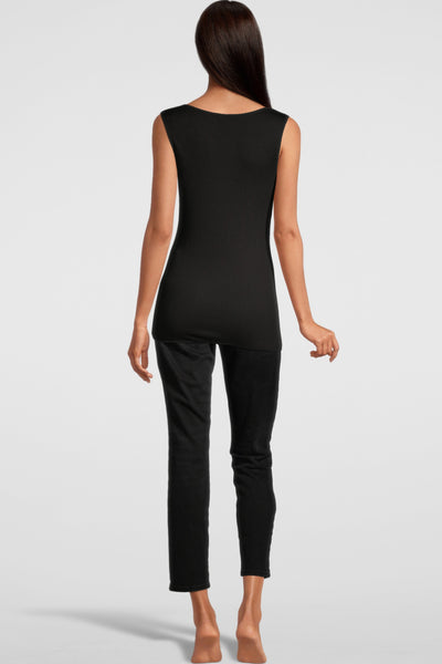 Oscalito Termotex® Tank Top with Satin Edging, Black (440)