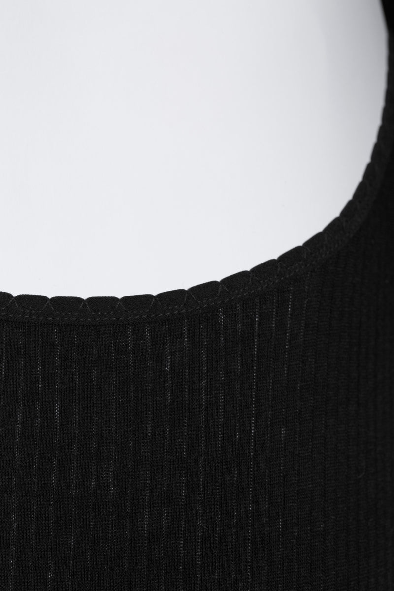 Oscalito Termotex® Tank Top with Satin Edging, Black (440)