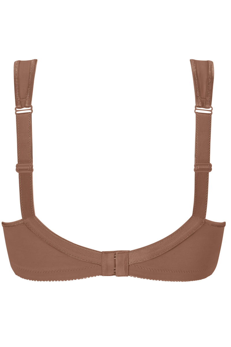 Amoena Isadora Wire-Free Mastectomy Soft Bra, Mocha (44855)