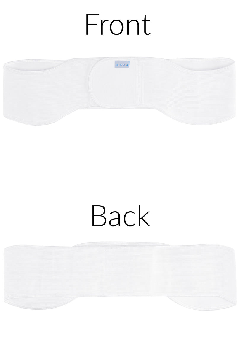 Amoena Anatomical Compression Belt, White (45044)