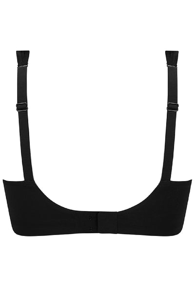 Amoena Esra Prosthetic Wireless Bra, Black (45095)