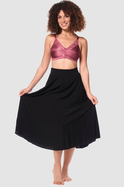 Amoena Nancy Wireless Pocketed Bra, Dark Red (45100)