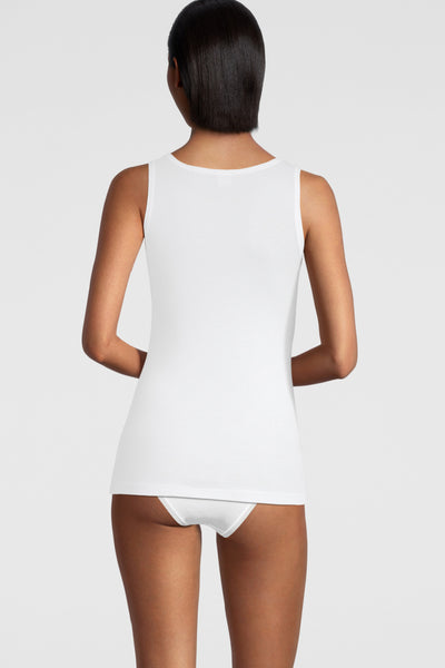 Oscalito 100% Cotton Tank Top, White (472)