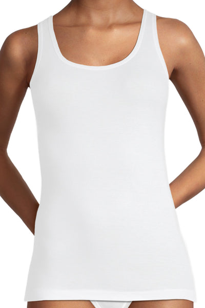 Oscalito 100% Cotton Tank Top, White (472)