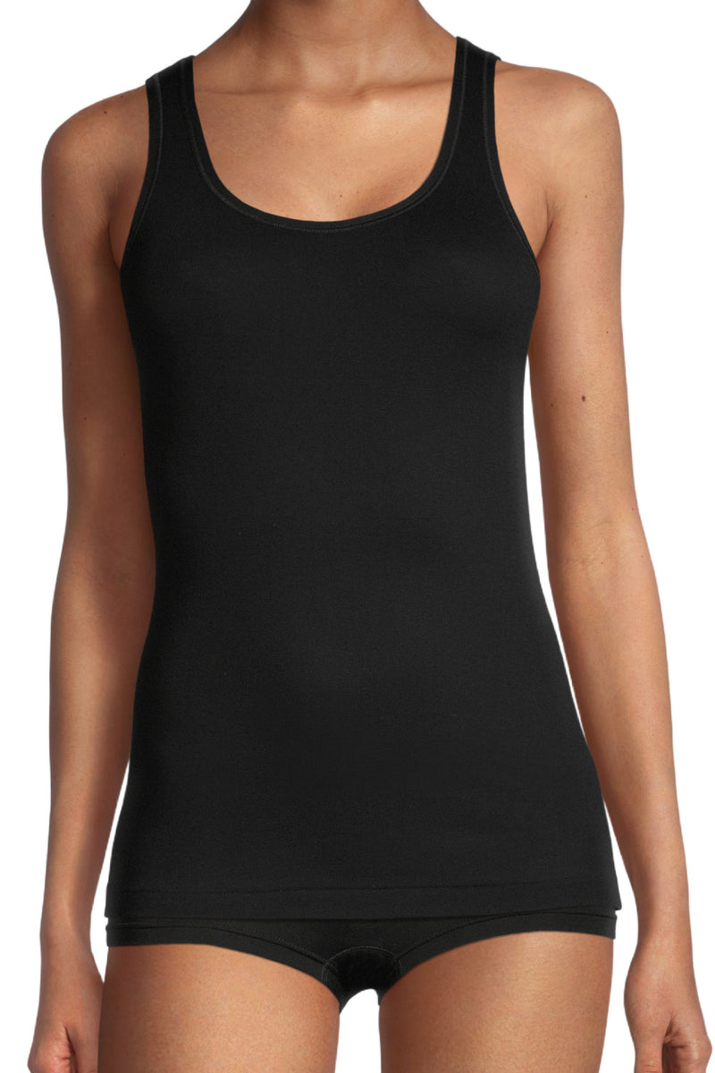 Oscalito 100% Cotton Tank Top, Black (472)