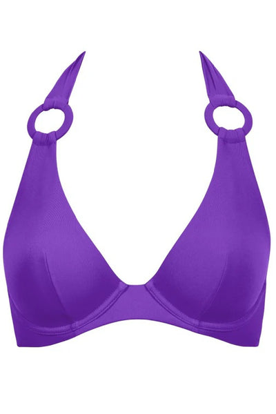 Aubade Swim Summer Essence Plunge Bikini, Amethyst (4R12)