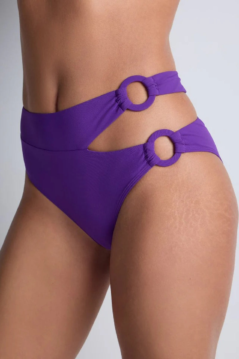 Aubade Swim Summer Essence High-Waist Bottom, Amethyst (4R24)
