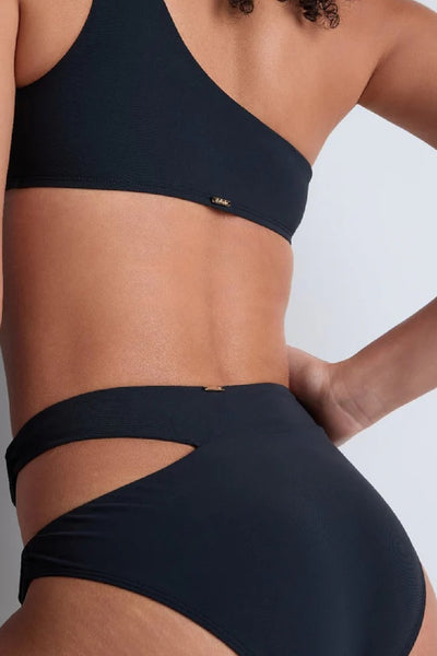 Aubade Swim Summer Essence High-Waist Bottom, Black (4R24)
