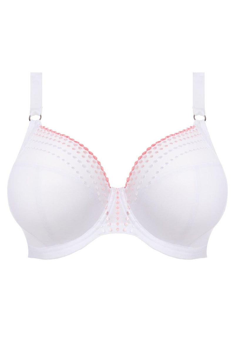 Elomi Matilda Convertible Plunge Bra, White (EL8900)