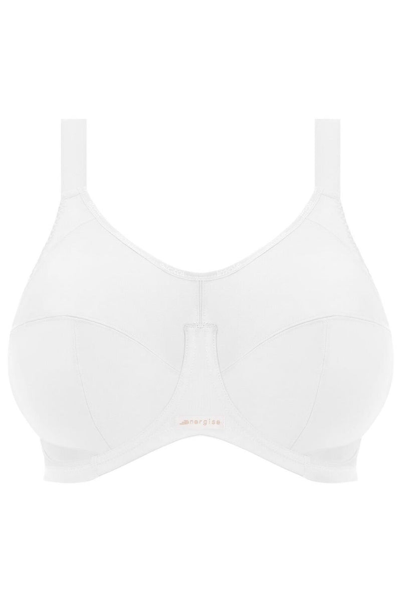 Elomi Energise Sports Bra, White (EL8041)