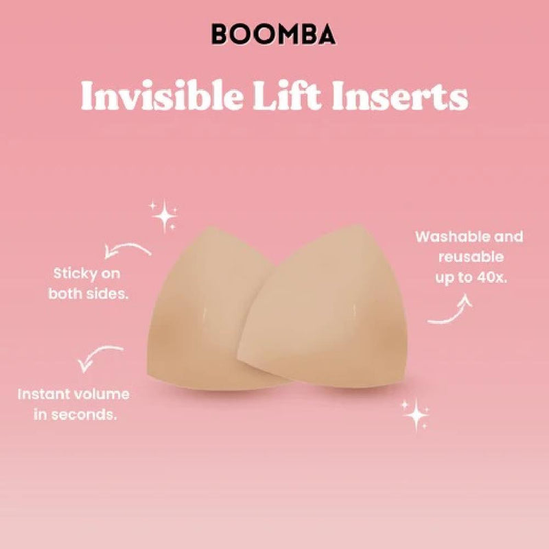 Boomba Invisible Lift Inserts - Beige